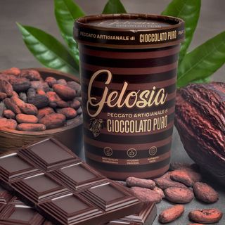Helado De Chocolate Puro 480 Ml.