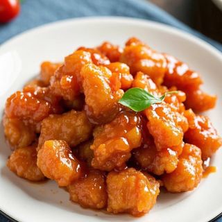 Pollo agridulce