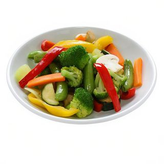 Verduras variadas salteadas