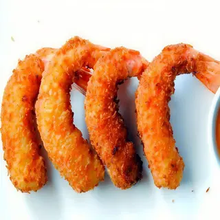 Langostinos fritos 