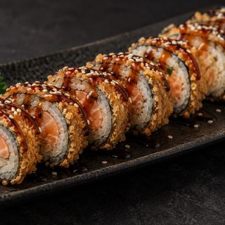 Maki Salmón frito