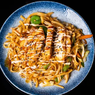 TALLARINES CON POLLO