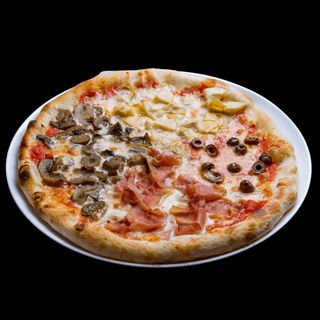 pizza cuatro Estaciones 32cm