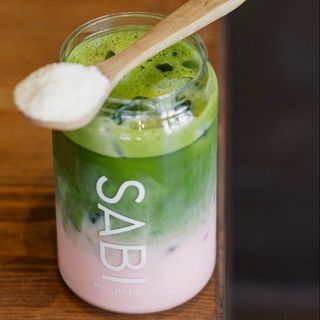 Fitness Matcha Strawberry Creatine Iced