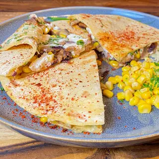 Menu quesadilla