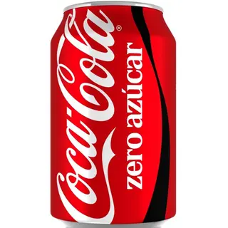 Cola zero lata