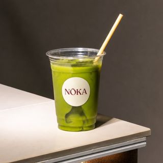 Iced Matcha Americano