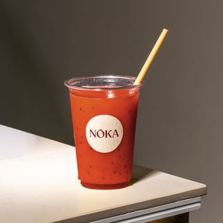 Smoothie Kiwi + Fresas