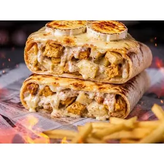 Taco Miel gratinada  de Cabra 