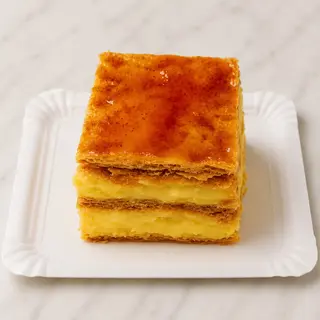 Milhojas Crema