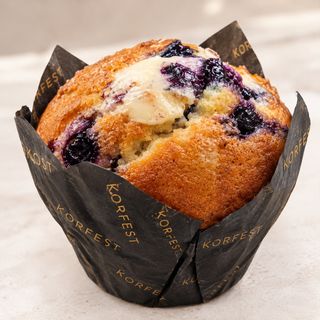 Muffin Queso y Arandanos