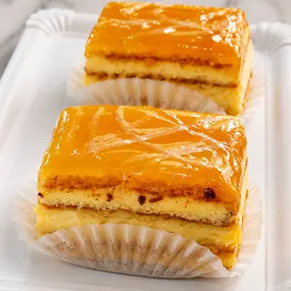 Pastel de Crema y Yema