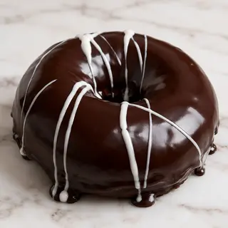 Donut Gigante Chocolate Negro