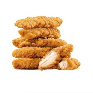 Tiras de pollo crujiente