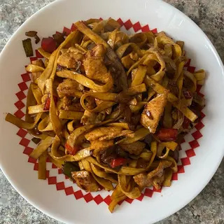 TALLARINES CON PECHUGA DE POLLO pequeño pequeño