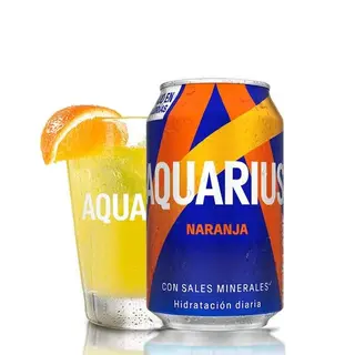 AQUARIUS NARANJA 330ml