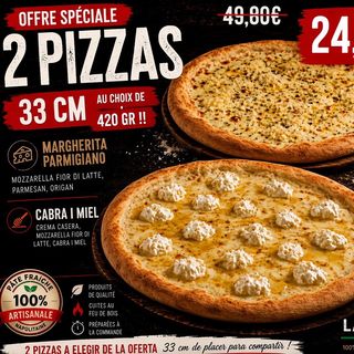 Duo 2x33cm Del queso Gourmet 420 gr