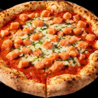 Pizza salmón 40 cm