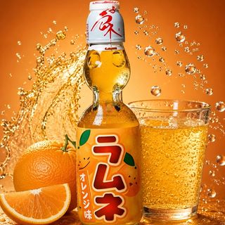 Refresco Naranja con Gas