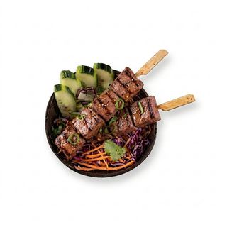 Brochetas de Ternera con Hierba Limón (2 uds.)
