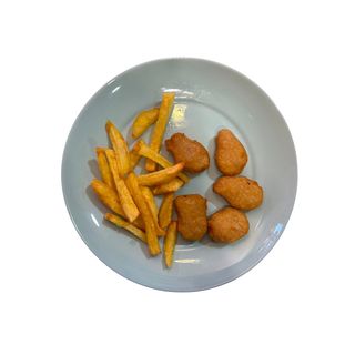 Nuggets De Pollo Con Patatas