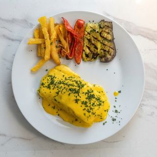 Salmón Con Salsa De Mostaza