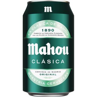 Cerveza Mahou clásica 330 ml