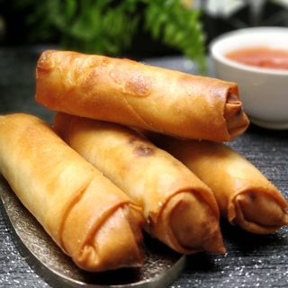 Rollito de primavera de verdura (4 uds.)