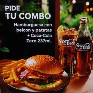 Hamburguesa + Refresco