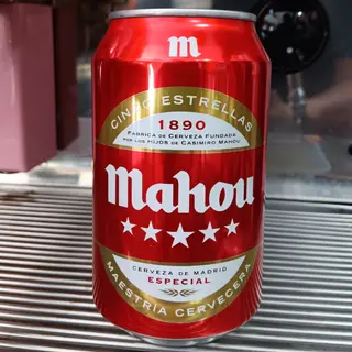 Cerveza Mahou lata 33CL