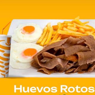 Menú Huevos Rotos
