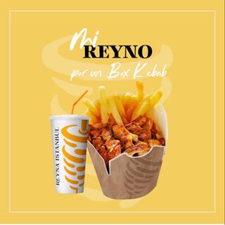 Menú Pedrata  box kebab