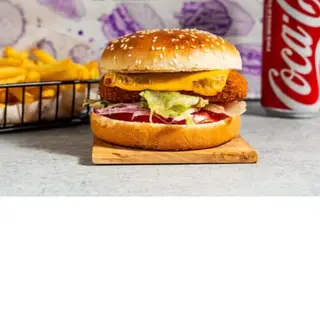 Hamburguesa 16 Pan (Menú)