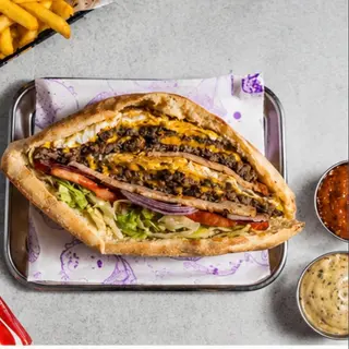 Triple Bife (Menú)