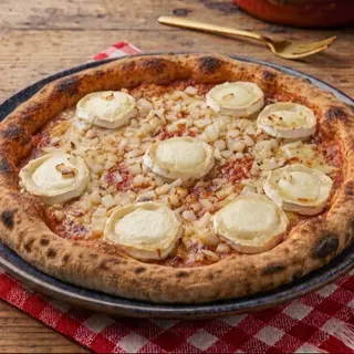 Pizza De Queso De Cabra