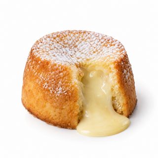 Coulant de chocolate Blanco