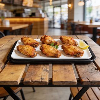 Tapa de Alitas de Pollo fritas (6 Uds.)