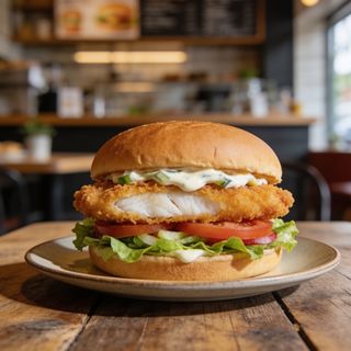 Hamburguesa de Pescado Zinger