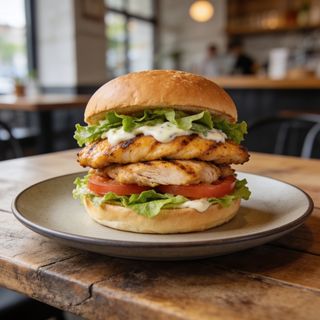 Hamburguesa de Pollo