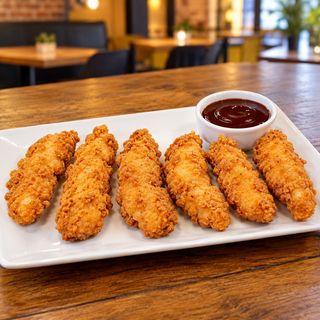 Tapa de Tiras de Pollo fritas (6 Uds.)