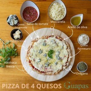 Pizza de 4 quesos
