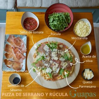 Pizza de Serrano