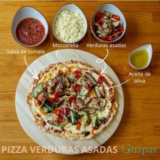 Pizza de Verduras Asadas