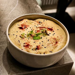 Tapa De Papas Con Espuma Kimchi