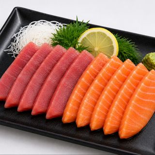 Sashimi Salmón y Atún, 12 Piezas