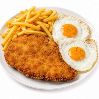 Combinado De Pollo Rebozado