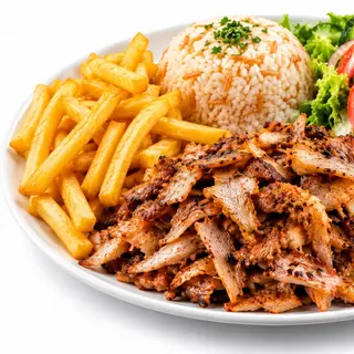 Plato Kebab Patatas o Arroz