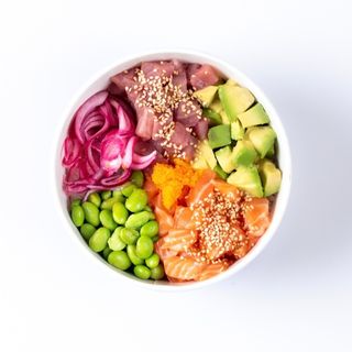 Poke De Salmón Y Atún