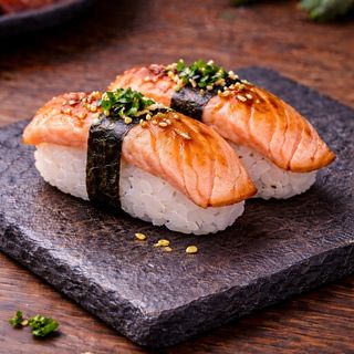 27.Nigiri De Salmón Braseado 2 Uds.