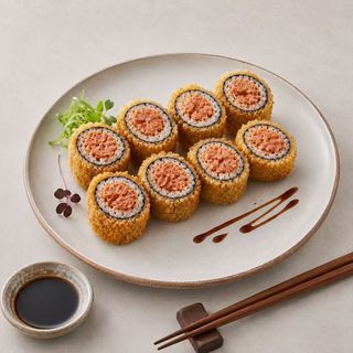 134.Maki De Atún Crujiente Picante 8 Uds.